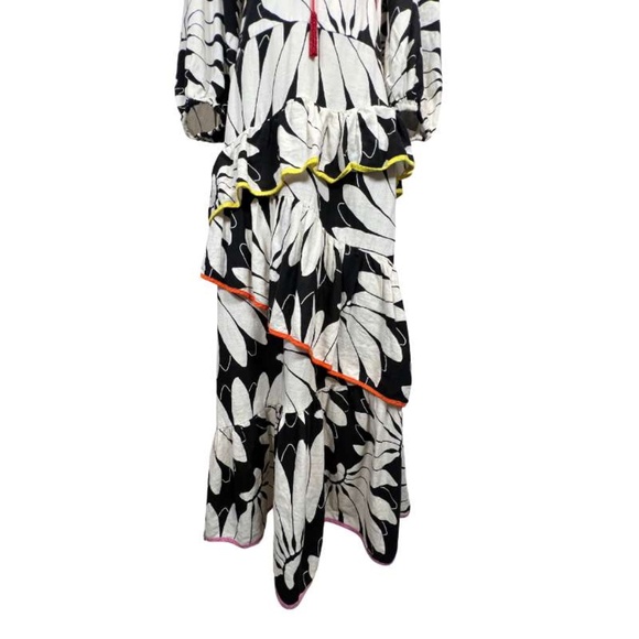 FARM Rio Cutout Tiered Maxi Dress (S) - Picture 12 of 15